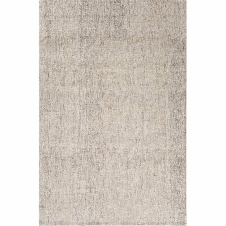 JAIPUR RUGS Hand-Tufted Durable Wool Ivory-Gray Rug - BRT06 RUG107985